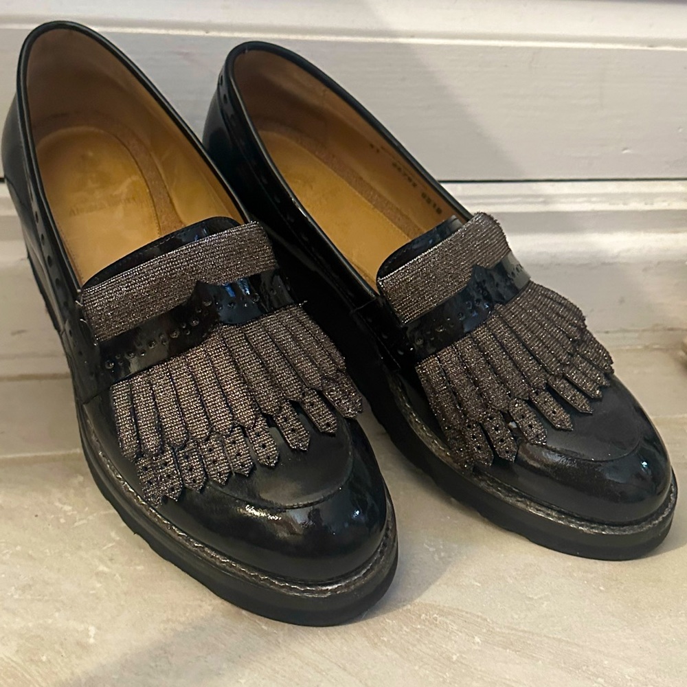 ANGELA SCOTT - size 41 Patent Leather shoes